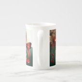 Kerstmoker, Elf Porselein Kop (Achterkant)