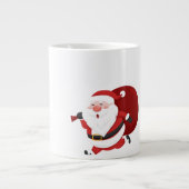 Kerstmoker Grote Koffiekop (Voorkant)