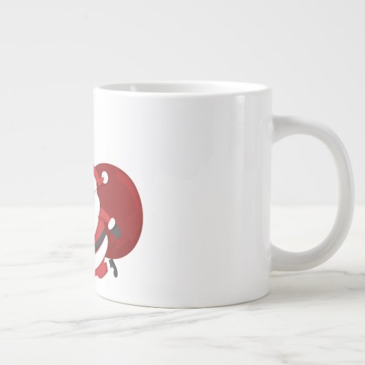 Kerstmoker Grote Koffiekop (Rechts)