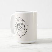 Kerstmoker Koffiemok (Voorkant links)