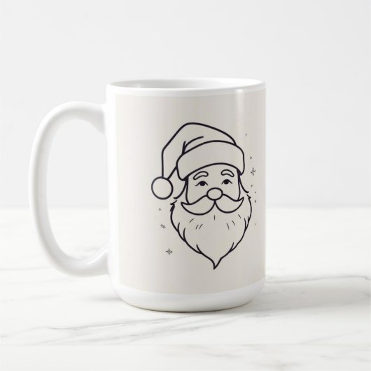 Kerstmoker Koffiemok (Links)