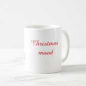 Kerstmoker Koffiemok (Voorkant rechts)
