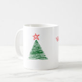 Kerstmoker Koffiemok (Voorkant links)