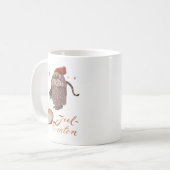 Kerstmoker Koffiemok (Voorkant links)