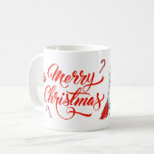 Kerstmoker Koffiemok (Voorkant links)