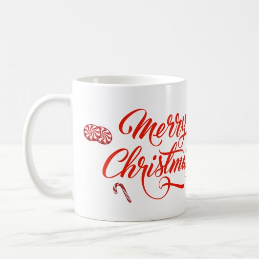 Kerstmoker Koffiemok (Links)