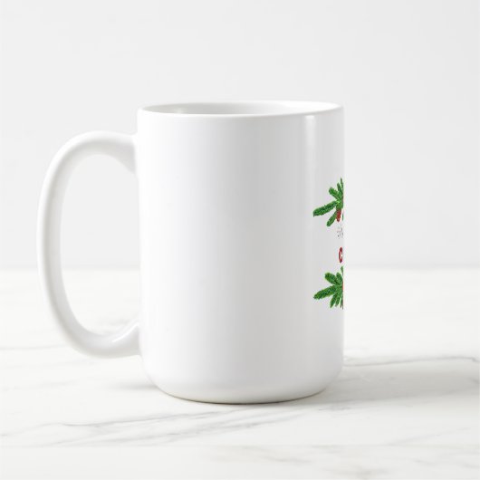Kerstmoker Koffiemok (Links)