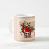 Kerstmoker Koffiemok (Voorkant links)