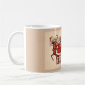Kerstmoker Koffiemok (Links)