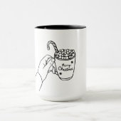 Kerstmoker Mok (Midden)