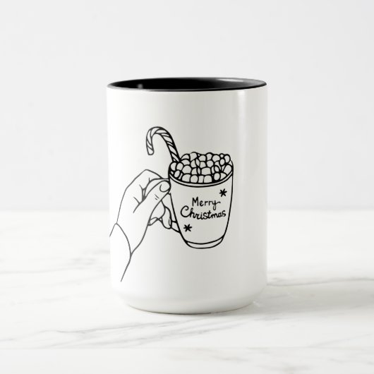 Kerstmoker Mok (Midden)