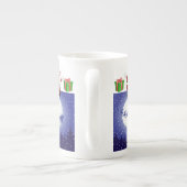 Kerstmoker Sinterklaas Porselein Kop (Achterkant)