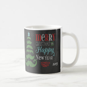 Kerstmokerkrijtbordmok Koffiemok