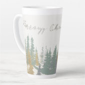 Kerstmokken latte mok (Linkerhoek)