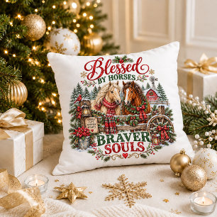 Kerstmonogram Citaten Sierkussen