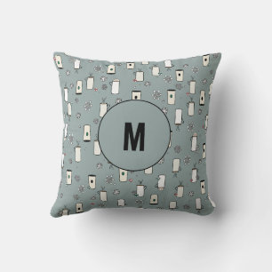 Kerstmonogram Pillow Kussen