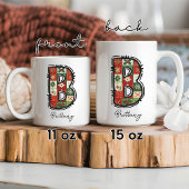 Kerstmonogrammok, Gepersonaliseerde naam mok