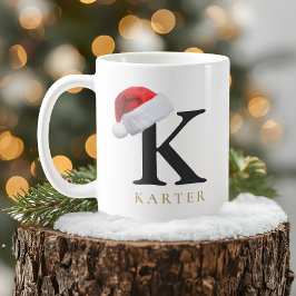 Kerstmonogrammok Koffiemok