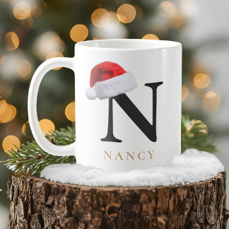 Kerstmonogrammok Koffiemok