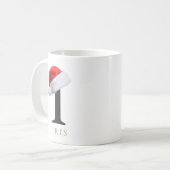 Kerstmonogrammok Koffiemok (Voorkant links)