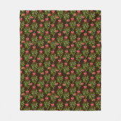 Kerstmoppen - fleece deken (Voorkant)