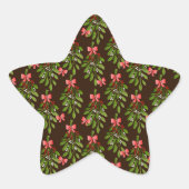 Kerstmoppen - Stersticker Ster Sticker (Voorkant)