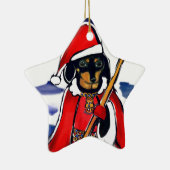 KERSTMOPPENTJE KERAMISCH ORNAMENT (Rechts)