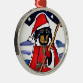 KERSTMOPPENTJE METALEN ORNAMENT (Rechts)