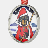 KERSTMOPPENTJE METALEN ORNAMENT (Links)