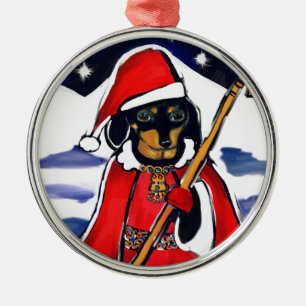 KERSTMOPPENTJE METALEN ORNAMENT