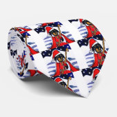 KERSTMOPPENTJE STROPDAS (Opgerold)