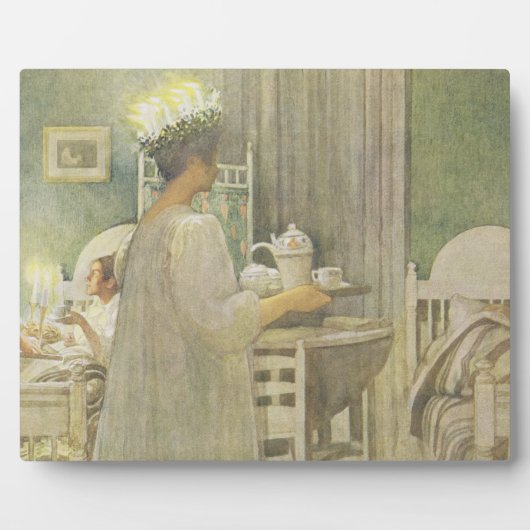 Kerstmorgen, café in Lasst Licht Hinin Fotoplaat (Voorkant)