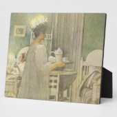 Kerstmorgen, café in Lasst Licht Hinin Fotoplaat (Zijkant)