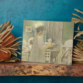 Kerstmorgen, café in Lasst Licht Hinin Fotoplaat (Zijkant)