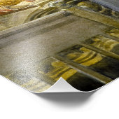 Kerstmorgen, de feestdag van Saint Lucy Foto Afdruk (Hoek)