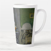 Kerstmorgen, de feestdag van Saint Lucy Latte Mok (Rechts)