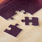 Kerstmorgen Haard Waterverf Legpuzzel (Zijkant)