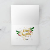 Kerstmorgen, kunstschilderij, kaart (Binnen)