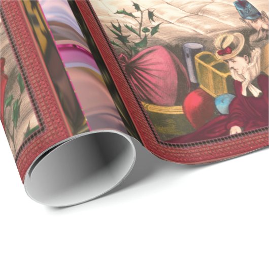 Kerstmorgen - Sweet Dreams Cadeaupapier (Rol Hoek)