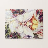 kerstmot legpuzzel (Horizontaal)