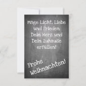 Kerstmotief in chalkboardstijl - XMAS (Voorkant)