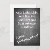 Kerstmotief in chalkboardstijl - XMAS (Voorkant / Achterkant)