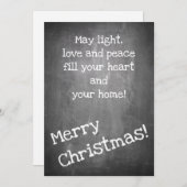 Kerstmotief in chalkboardstijl - XMAS (Voorkant / Achterkant)