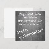 Kerstmotief in chalkboardstijl - XMAS (Voorkant / Achterkant)