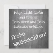 Kerstmotief in chalkboardstijl - XMAS (Voorkant)