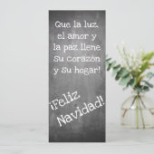 Kerstmotief in chalkboardstijl - XMAS (Staand voorkant)