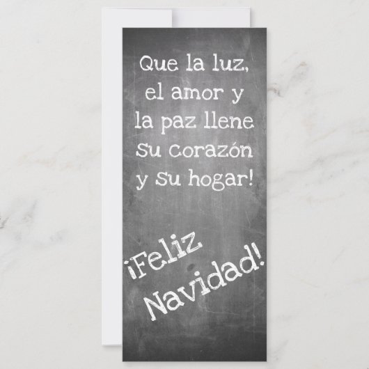 Kerstmotief in chalkboardstijl - XMAS (Voorkant)