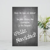 Kerstmotief in chalkboardstijl - XMAS (Staand voorkant)