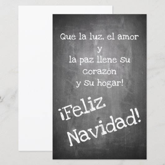 Kerstmotief in chalkboardstijl - XMAS (Voorkant / Achterkant)