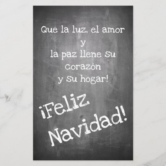 Kerstmotief in chalkboardstijl - XMAS (Voorkant)